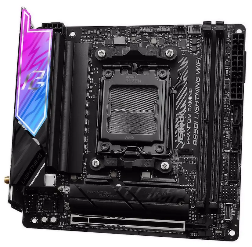 Informático Patones - Montaje Placa Base ASRock B850I Lightning WIFI Patones