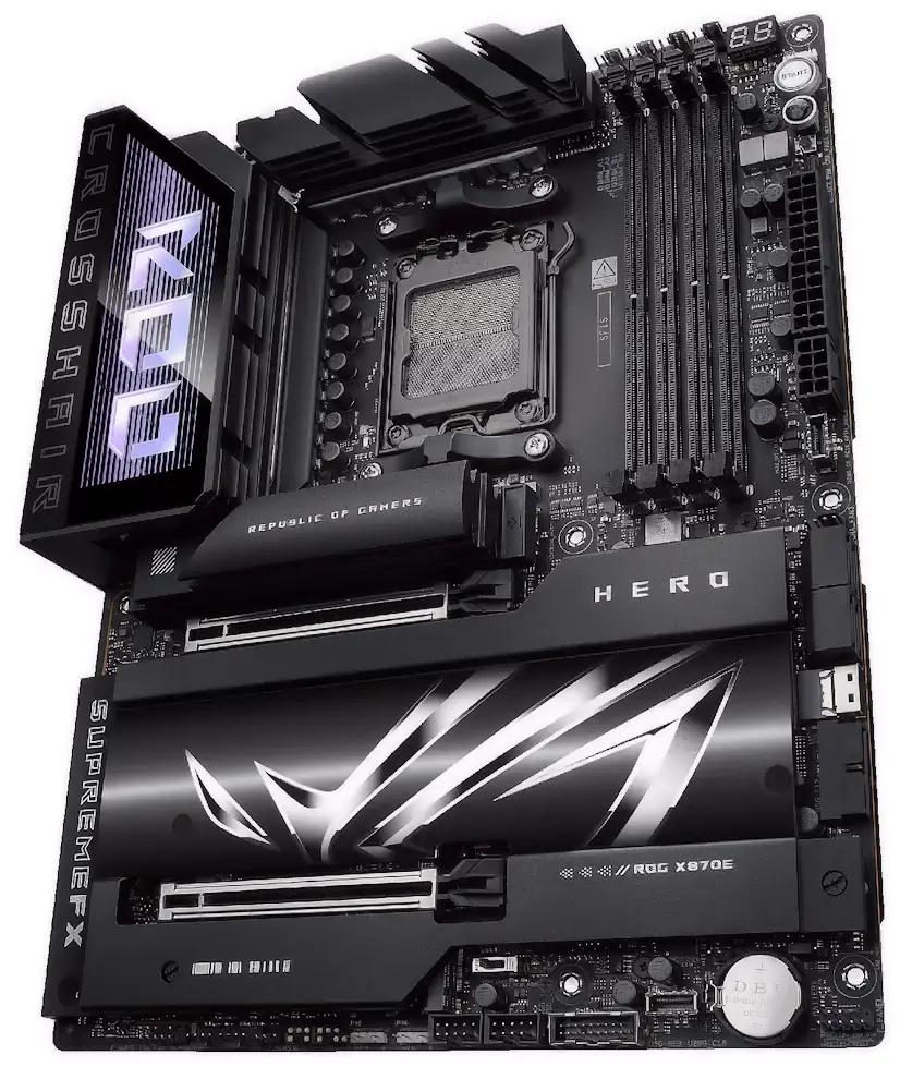 Informático Patones - Montaje Placa Base ASUS ROG CROSSHAIR X870E DARK HERO Patones