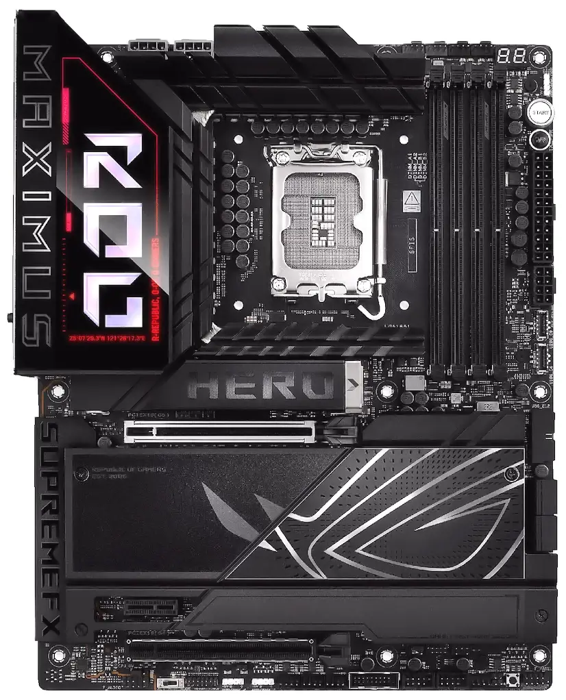 Informático Patones - Montaje Placa Base ASUS ROG Z890 MAXIMUS HERO Patones