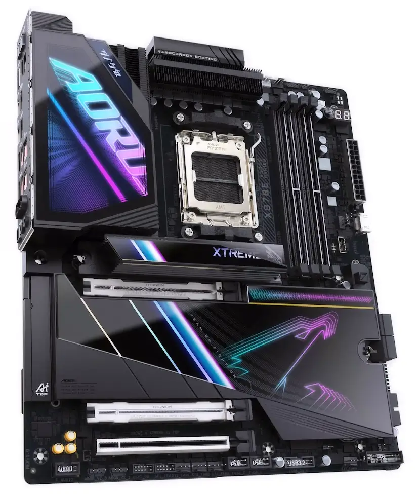 Montaje Placa Base GIGABYTE X870E AORUS XTREME X3D AI TOP Gaming PC Patones